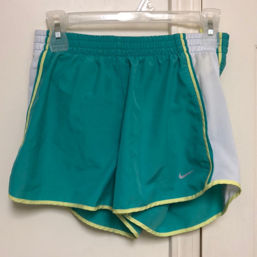 Neon Nike women’s shorts small